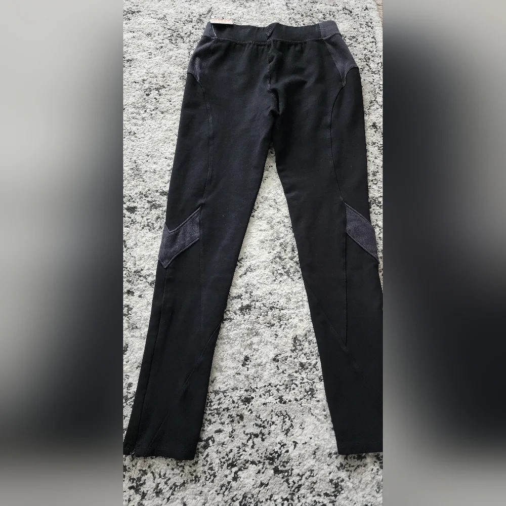 Free People FP Movement Leggings Black and Gray Womens Size XS NWT